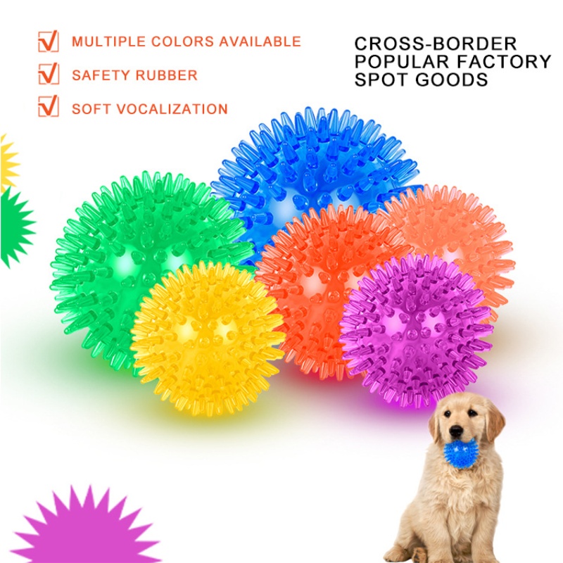 Pet Dental Chew Toy - Haustier-Spielzeugball für Katzen und Hunde –