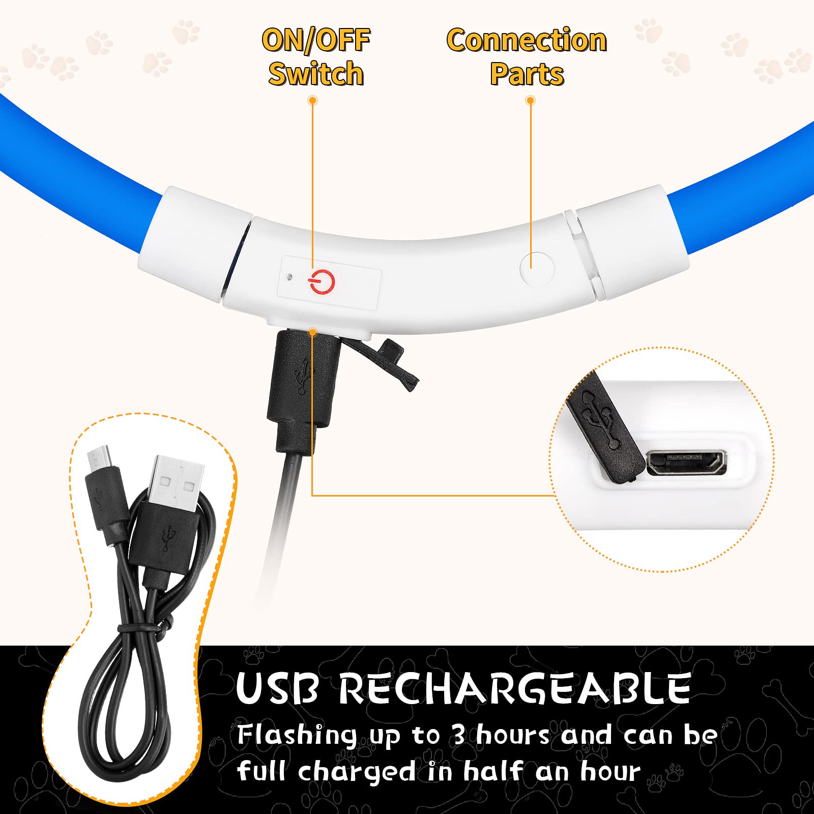 Silikon-LED-Hundehalsband, wie – Dog Muzzle Silicone Bewertung und Preis
