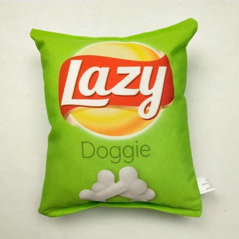 Kartoffelchip-Beutel, lustiges – Pet Dental Chew Toy Bewertung und Preis