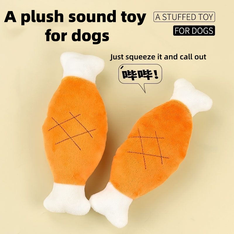 3er-Pack Weiche Plüsch-Quietsc – Pet Dental Chew Toy Bewertung und Preis
