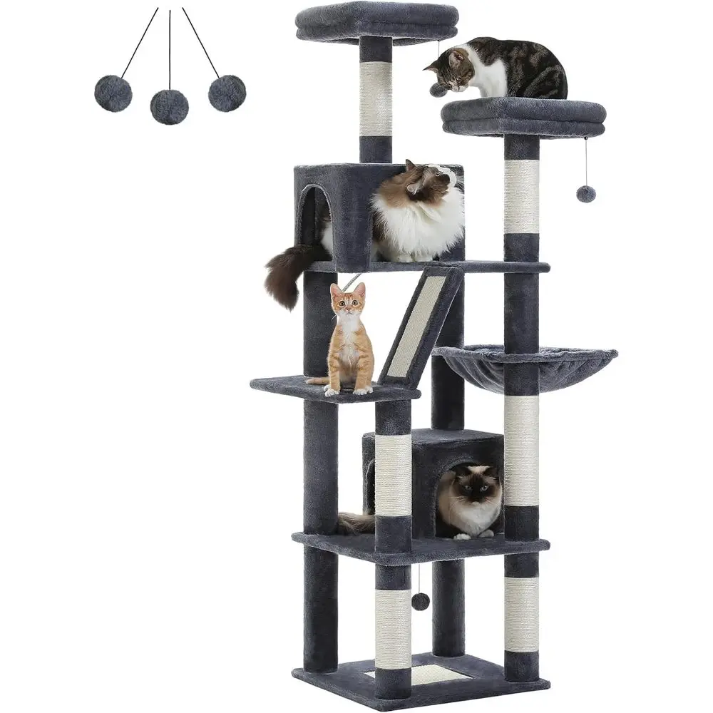 70 cm hoher Katzenbaum mit 2 H – Cat Scratching Post Bewertung und Preis