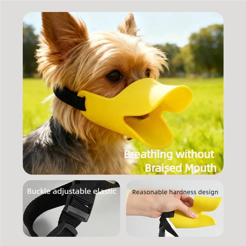 Niedlicher Entenschnabel-Hunde – Dog Muzzle Silicone Bewertung und Preis