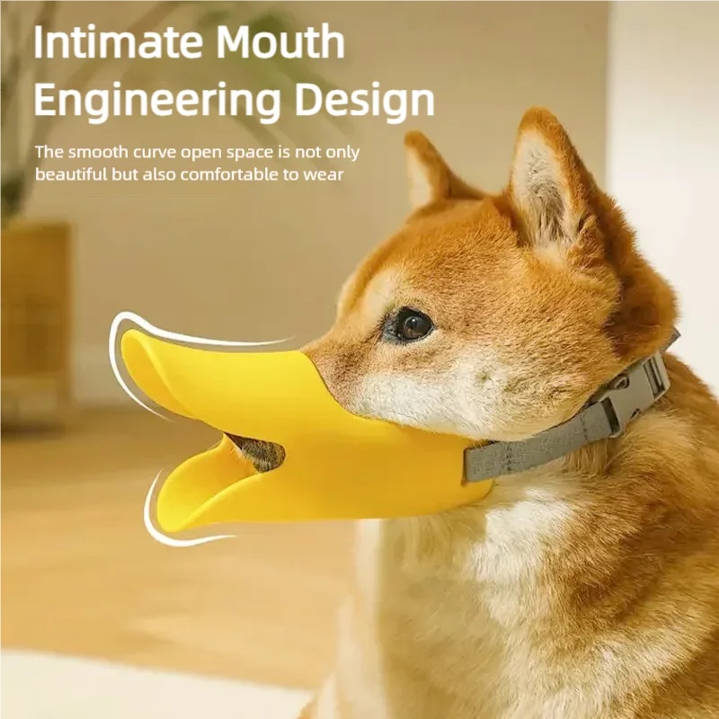 Niedlicher Entenschnabel-Hunde – Dog Muzzle Silicone Bewertung und Preis