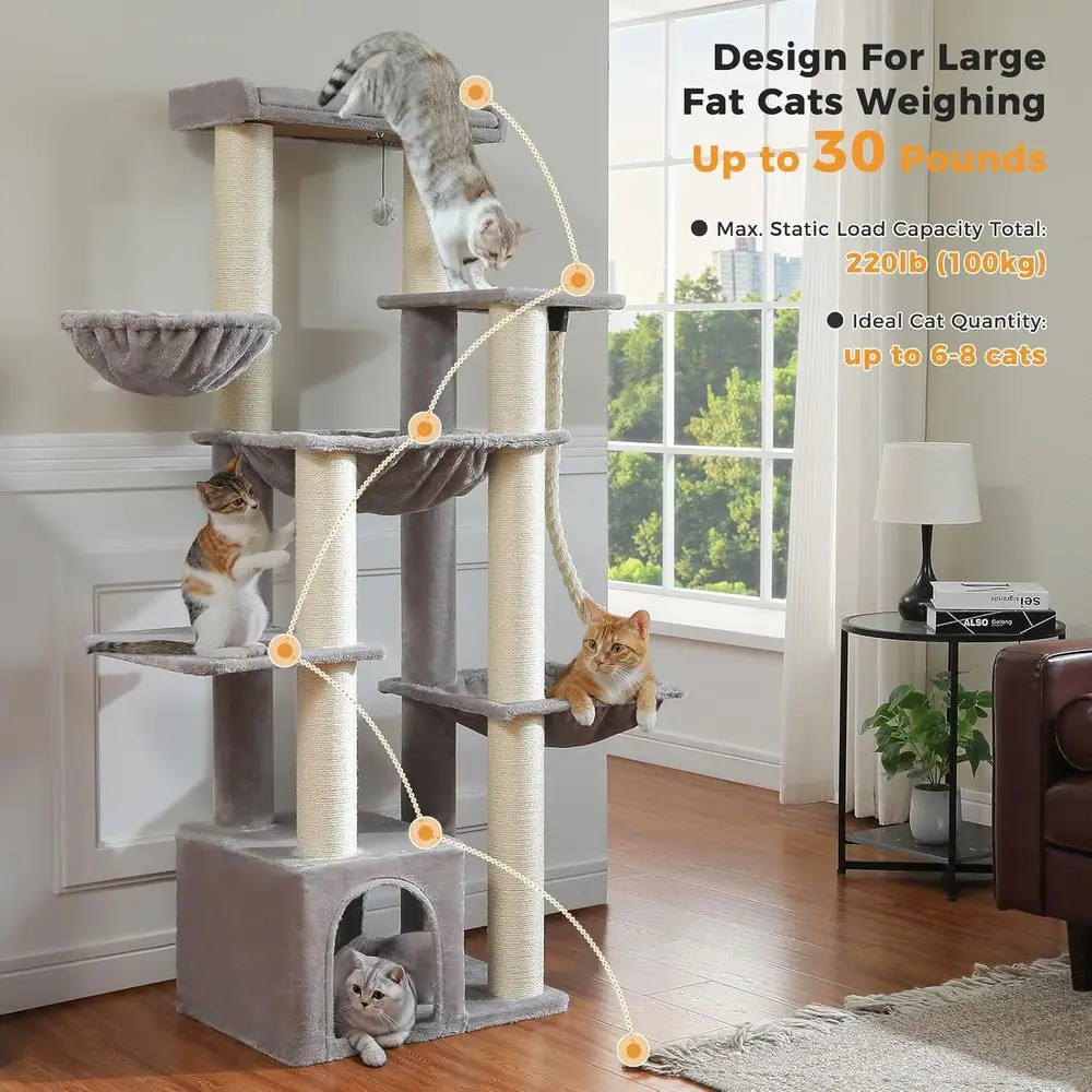 67 cm hoher, robuster Katzentu – Cat Scratching Post Bewertung und Preis