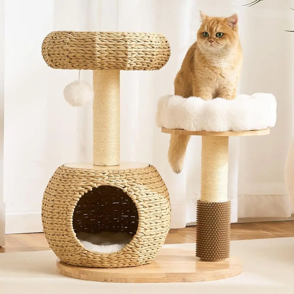 30 Zoll Massivholz-Kratzbaum m – Cat Scratching Post Bewertung und Preis