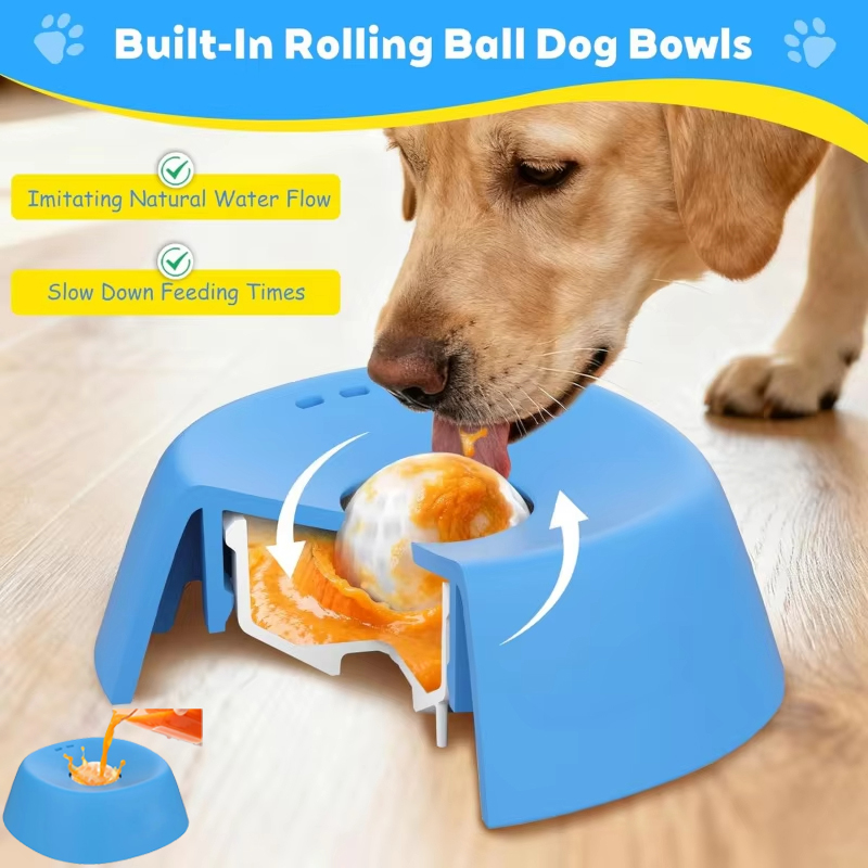 Flüssigkeits-Anti-Schling-Napf – Slow Feeder Dog Bowl Bewertung und Preis