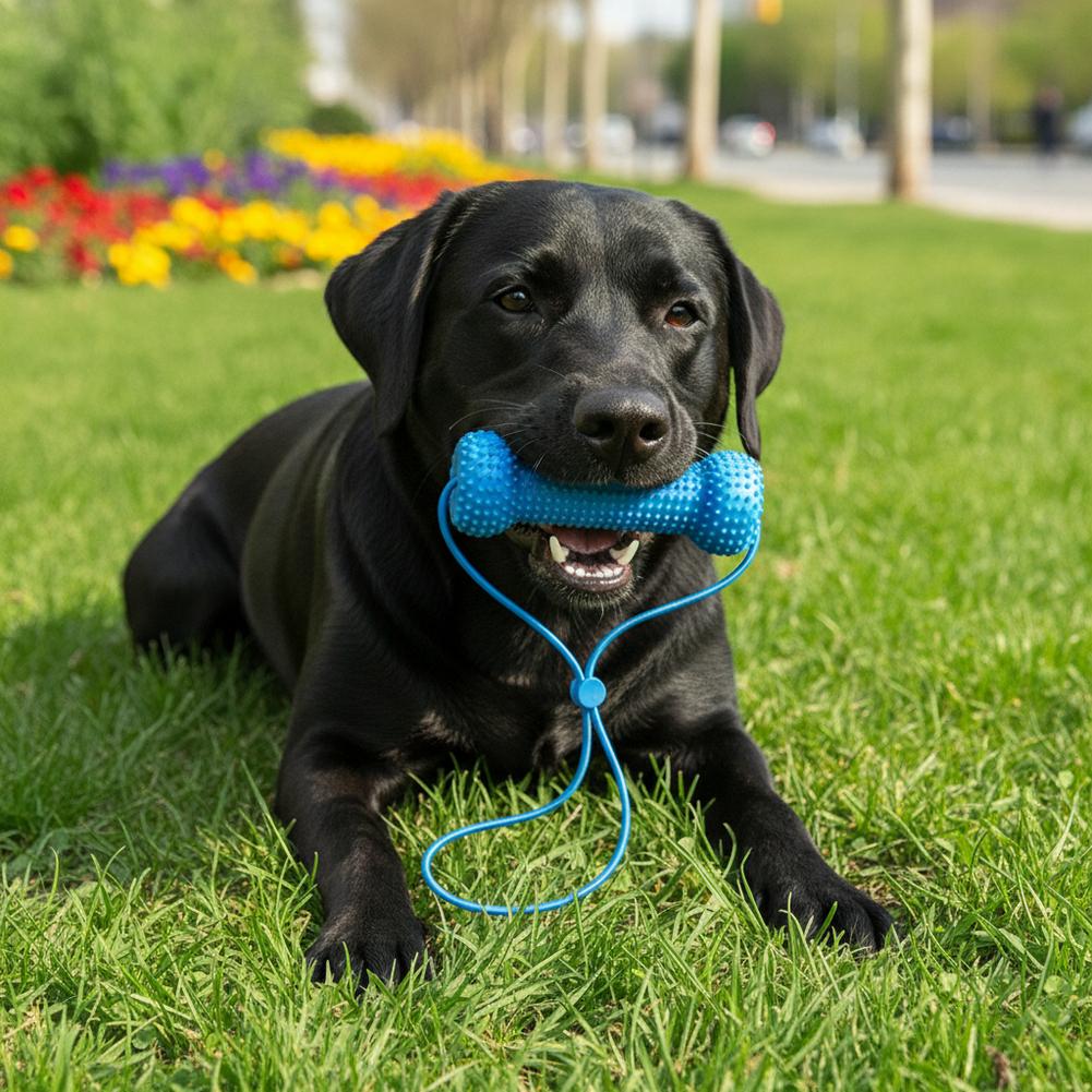 Dual-Action-Hundezahnpflege-Mu – Pet Dental Chew Toy Bewertung und Preis