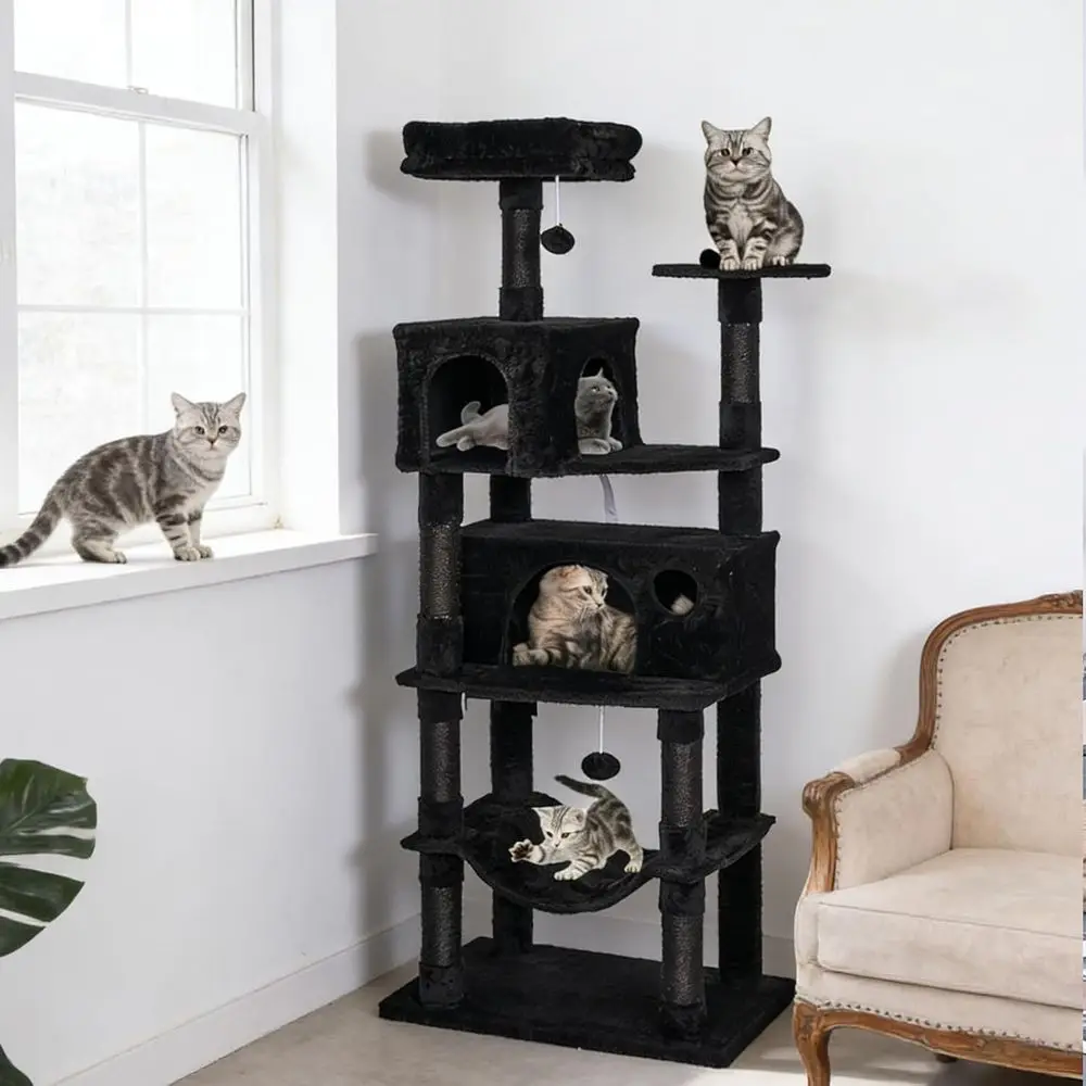 67-stöckiger XL-Katzenturm für – Cat Scratching Post Bewertung und Preis