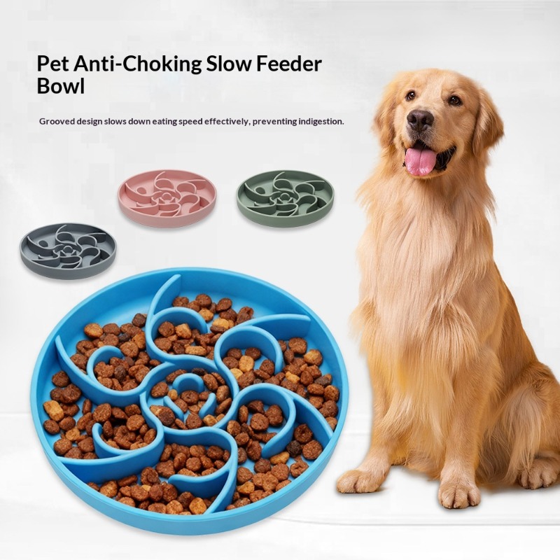 Silikon-Fressnapf mit Anti-Ver – Slow Feeder Dog Bowl Bewertung und Preis