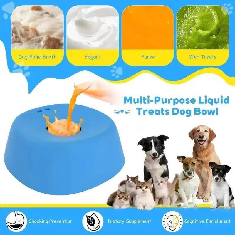 1 Stück Hunde-Lecknapf mit int – Slow Feeder Dog Bowl Bewertung und Preis